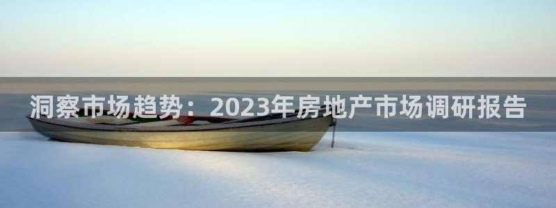 摩登7网站排名：洞察市场趋势：2023年房地产市场调研报告