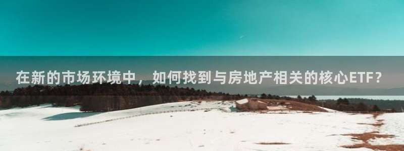 摩登6冯这7O667：在新的市场环境中，如何找到与房地产相关