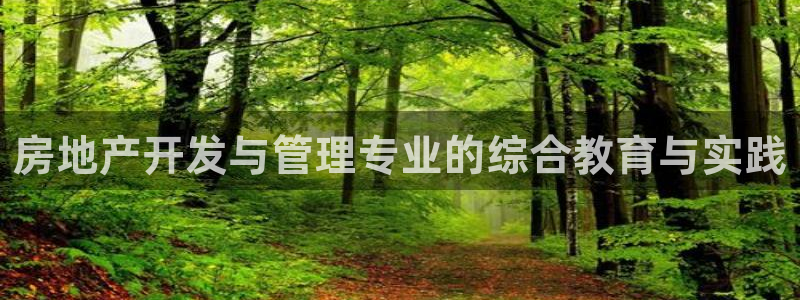 摩登5右7O667：房地产开发与管理专业的综合教育与实践